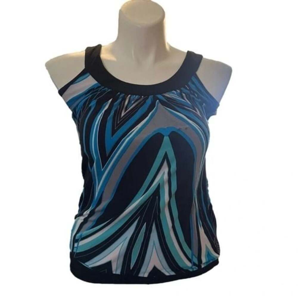 Catwalk to Sidewalk Patterned Tank Top Size M